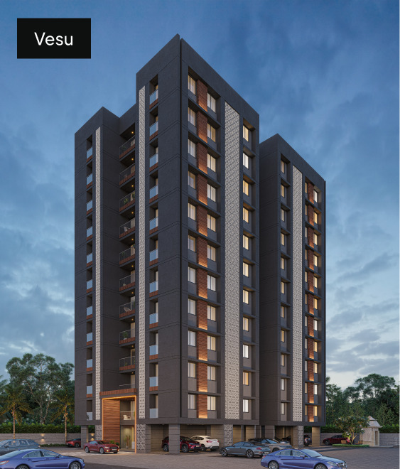 GREEN LEAF - 3 BHK LUXURIOUS FLATS